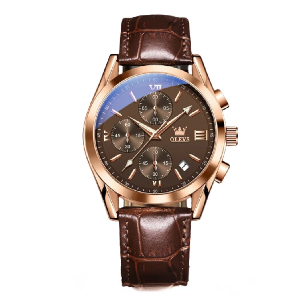 Luminous Sporty Chronograph Wrist Watch