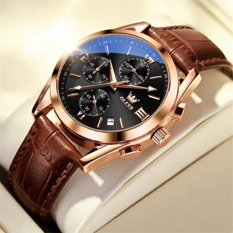 Luminous Sporty Chronograph Wrist Watch