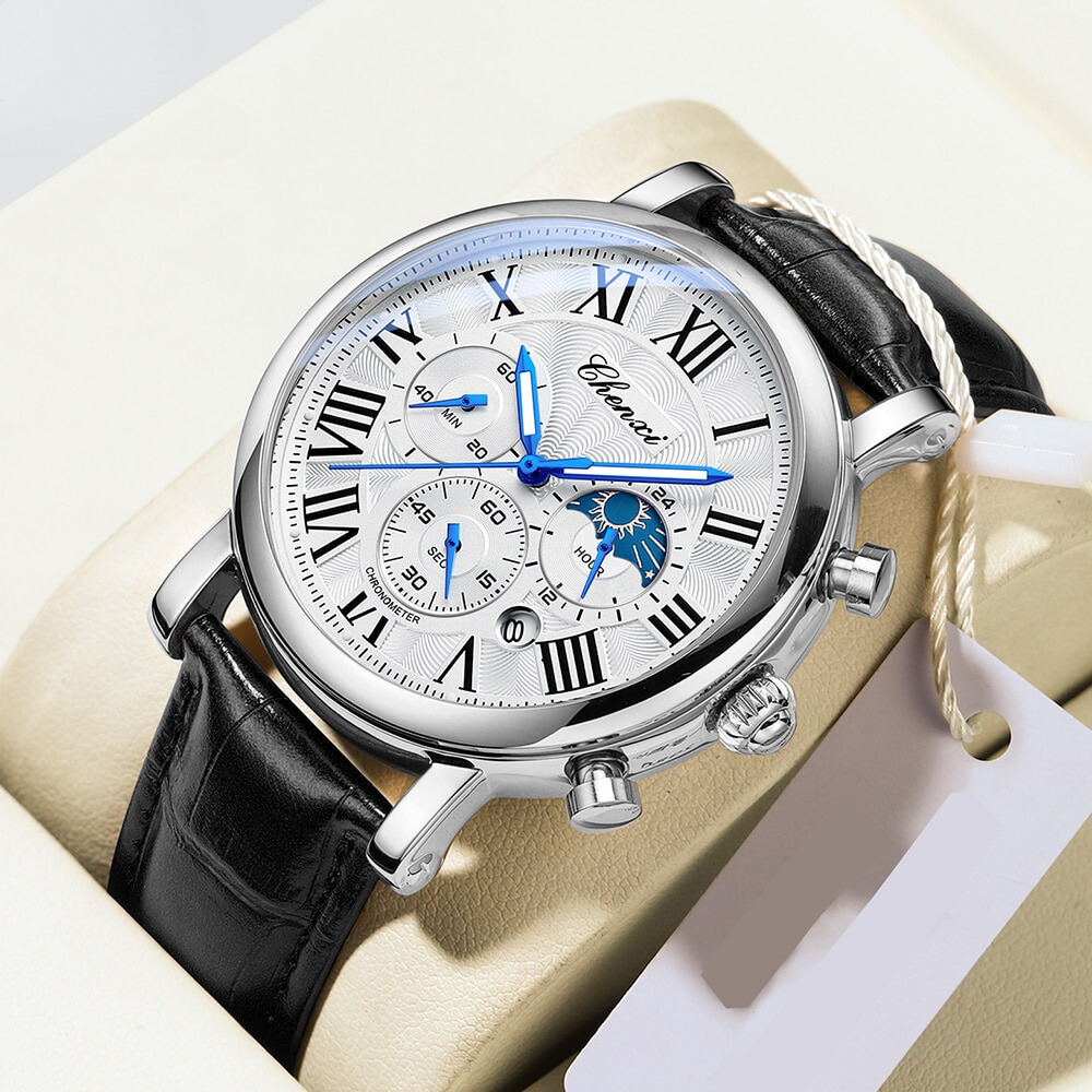 Slim Luxury Multifunctional Wrist Watch