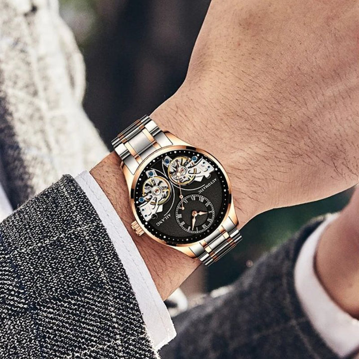 Double Tourbillon Wrist Watch