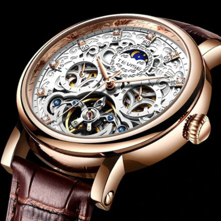 Skeleton Mechanical Automatic Watch