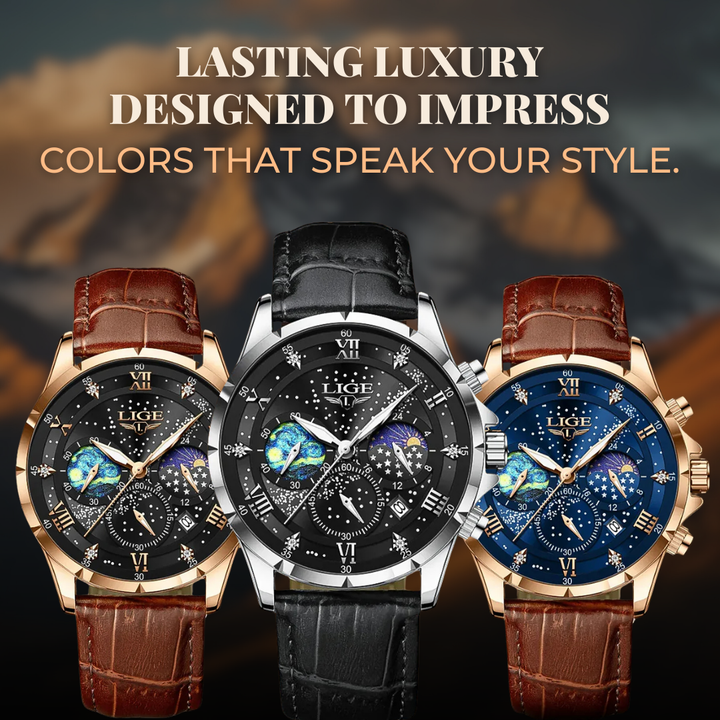 Celestial Chronograph Wrist Watch