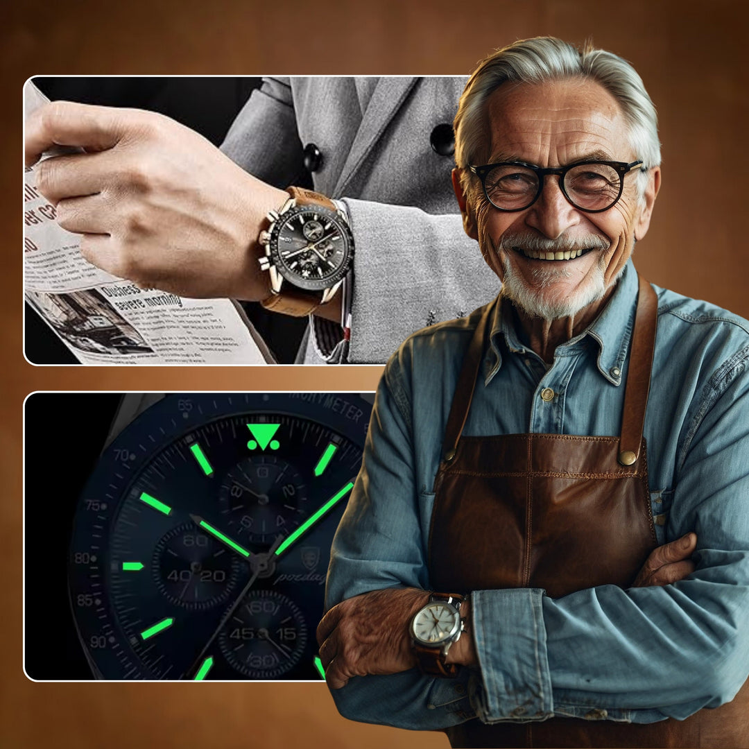 Premium Sleek Chronograph Wrist Watch