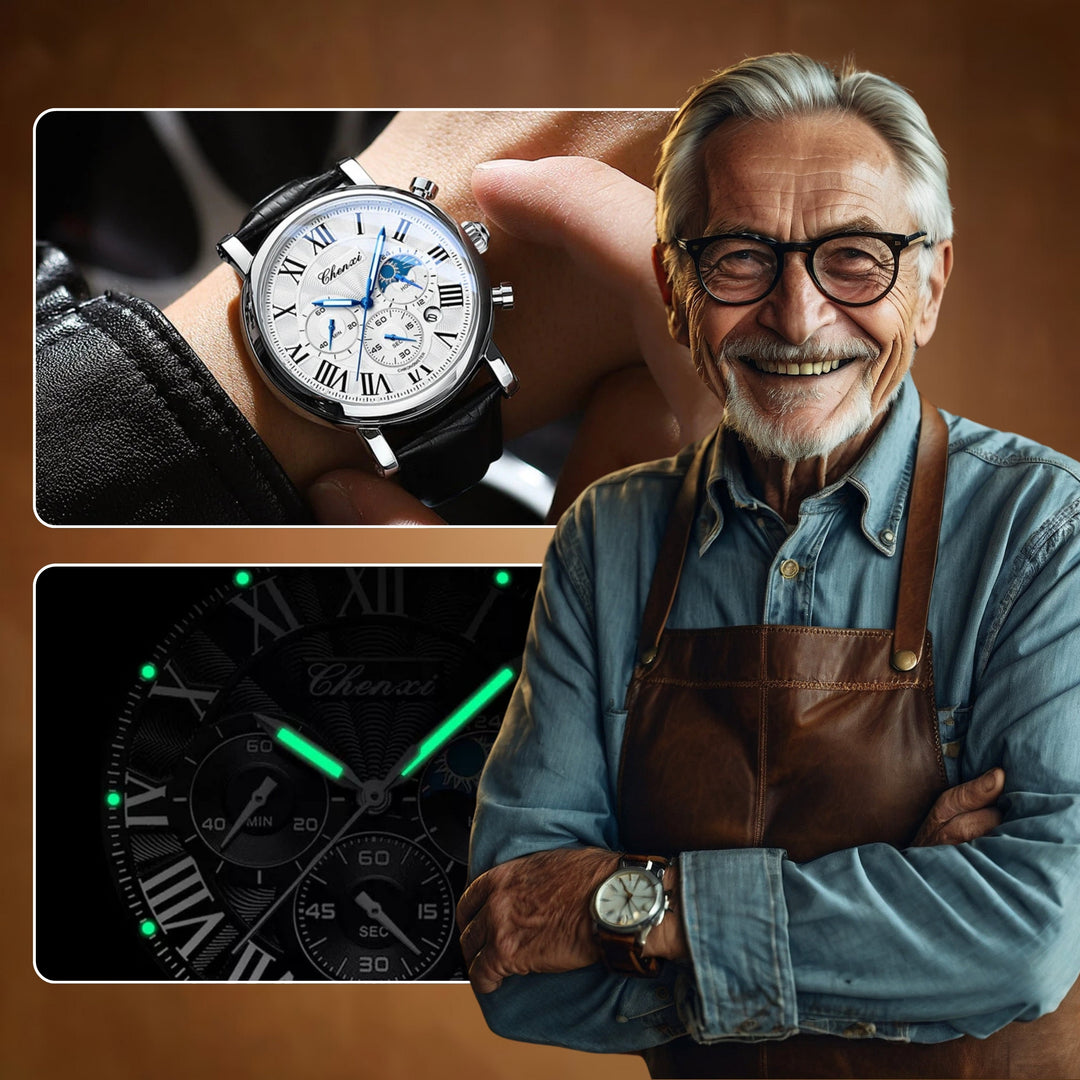 Slim Luxury Multifunctional Wrist Watch