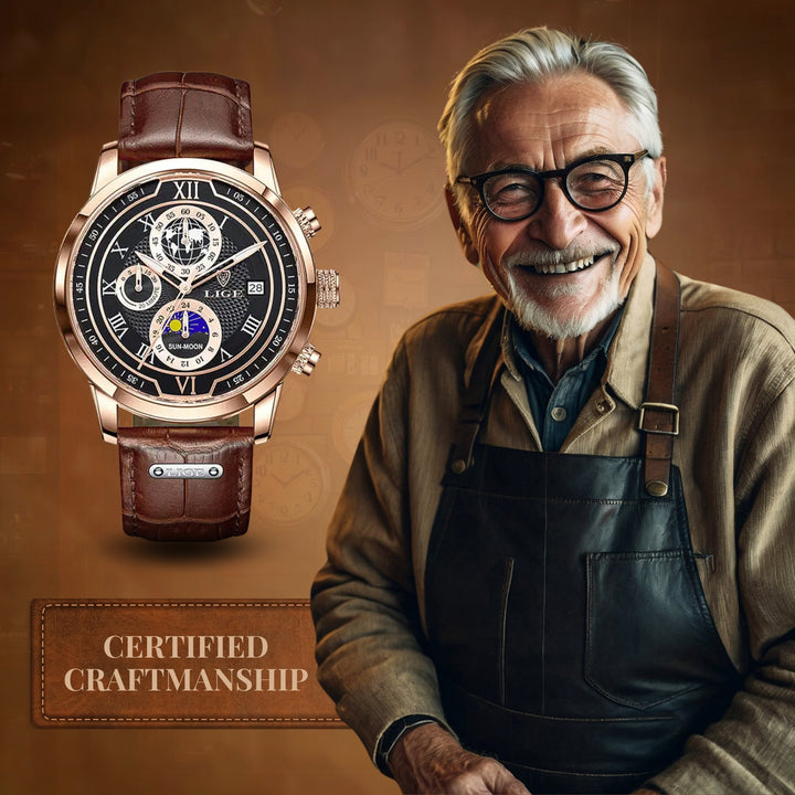 Luminescent Chronograph Wrist Watch