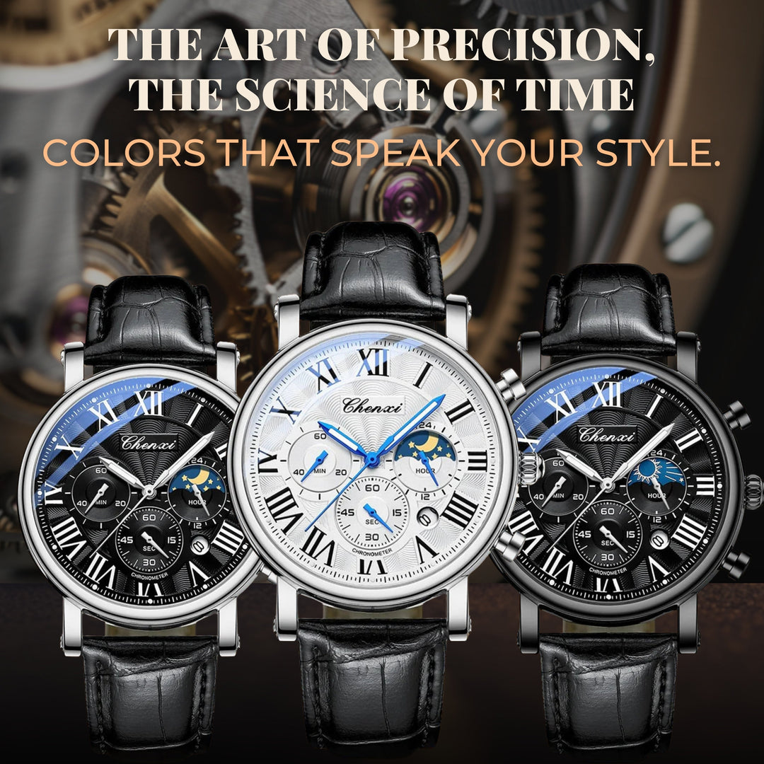 Slim Luxury Multifunctional Wrist Watch