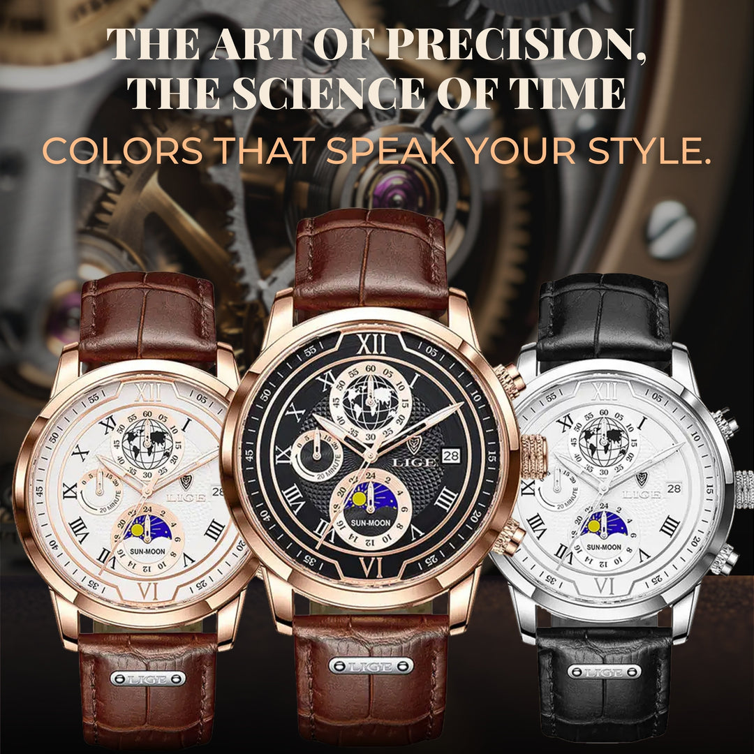 Luminescent Chronograph Wrist Watch