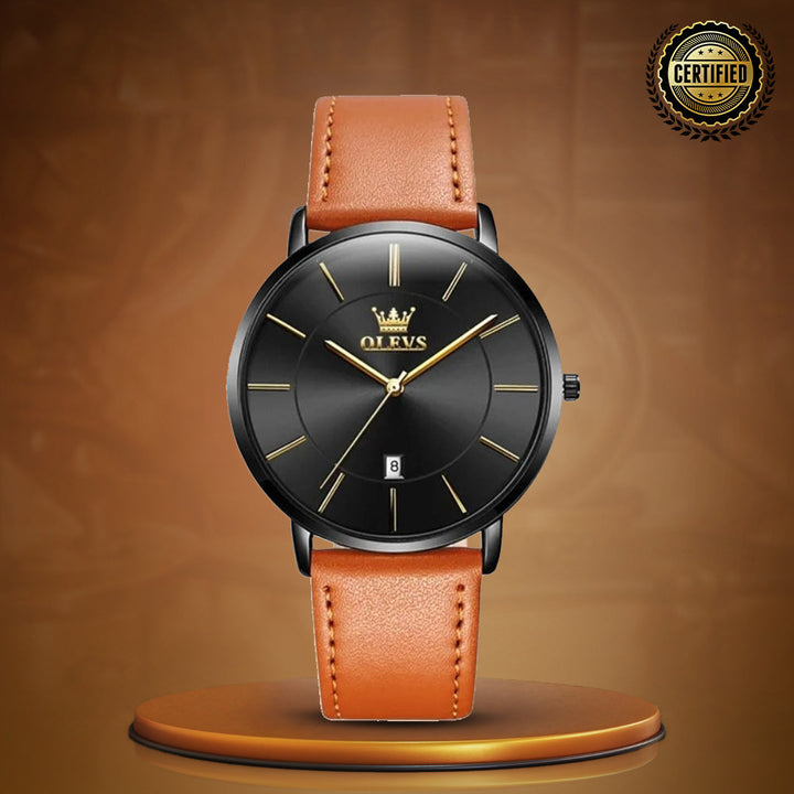 Ultra Thin Minimalist Wrist Watch