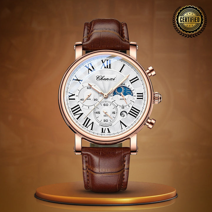 Slim Luxury Multifunctional Wrist Watch