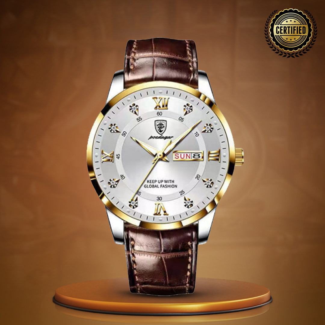 Elegant Slim Waterproof Wrist Watch