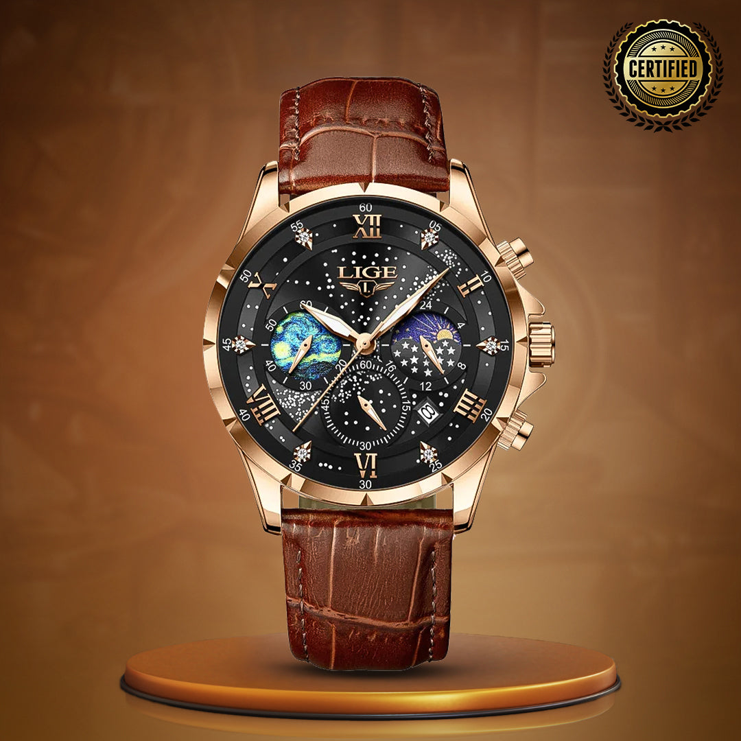 Celestial Chronograph Wrist Watch