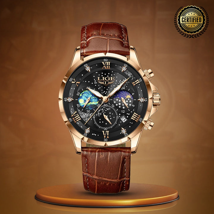 Celestial Chronograph Wrist Watch