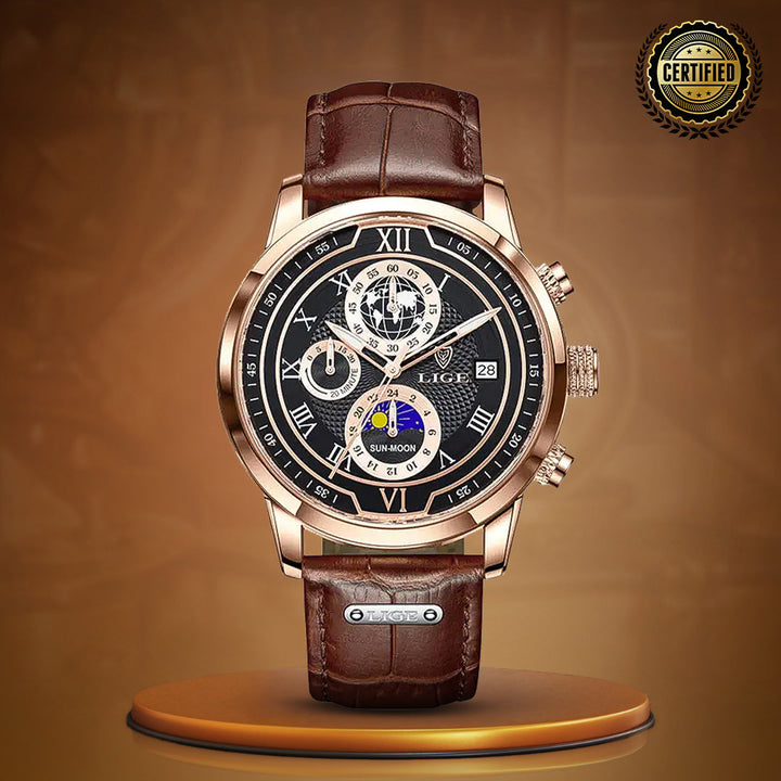 Luminescent Chronograph Wrist Watch