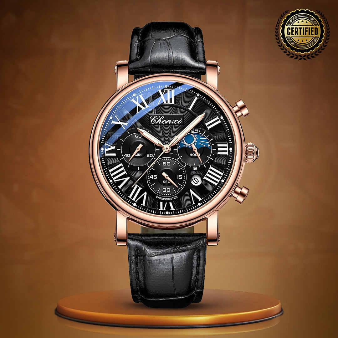 Slim Luxury Multifunctional Wrist Watch