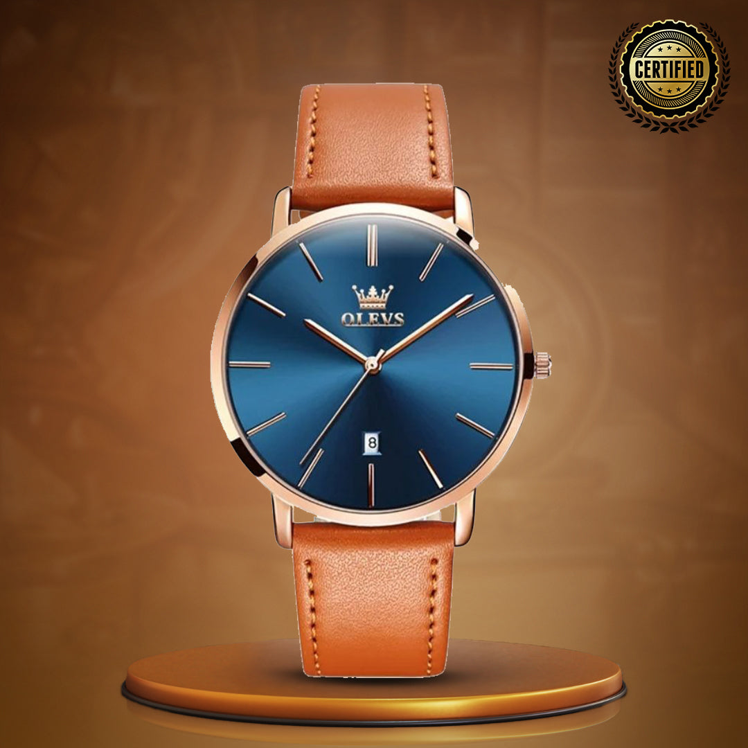 Ultra Thin Minimalist Wrist Watch