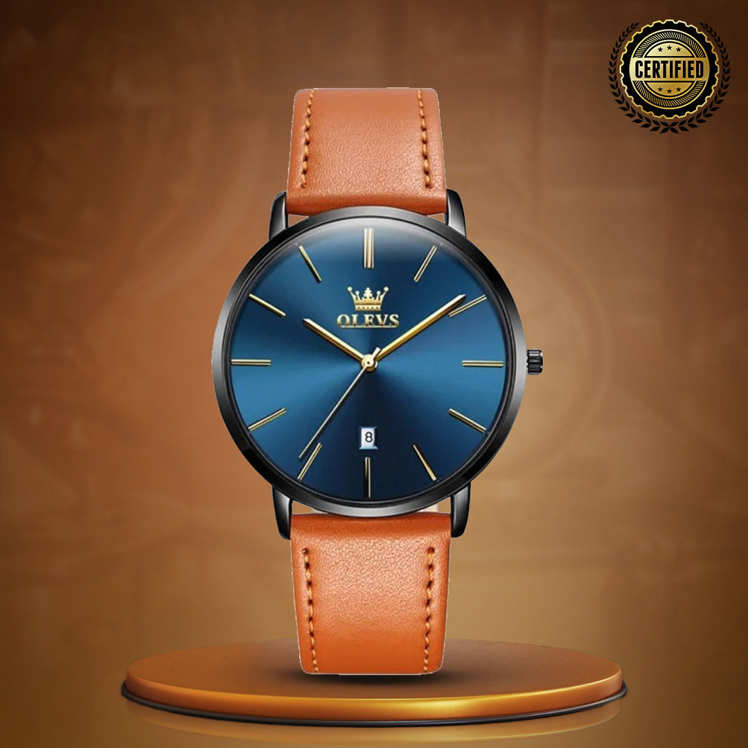 Ultra Thin Minimalist Wrist Watch