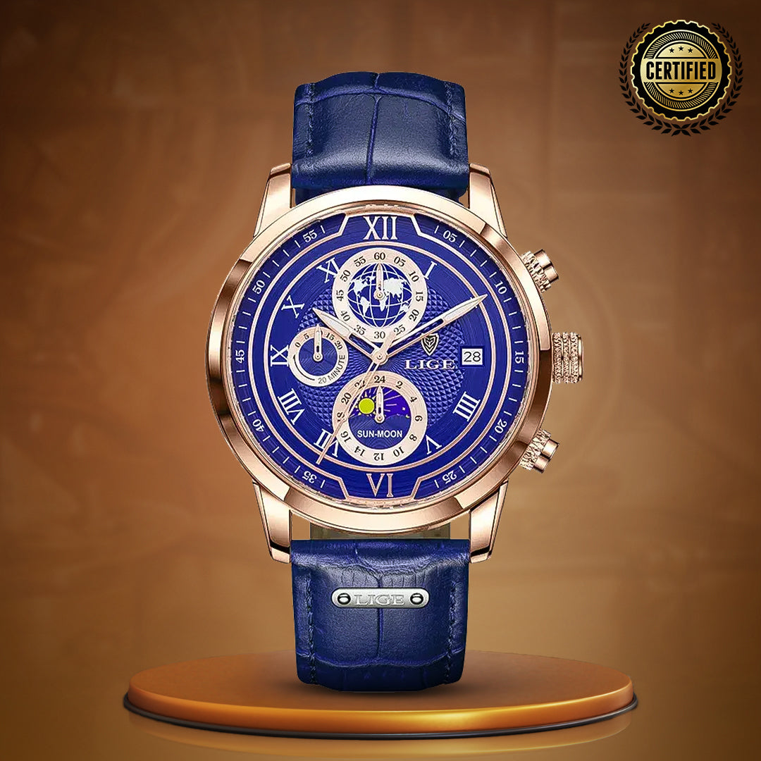 Luminescent Chronograph Wrist Watch