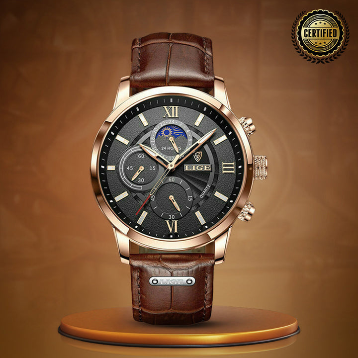 Moon Phase Sports Watch