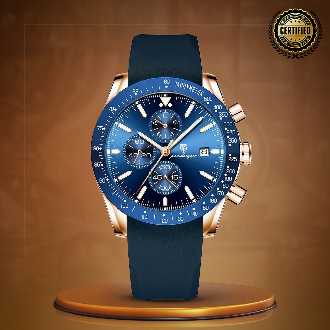 Premium Sleek Chronograph Wrist Watch