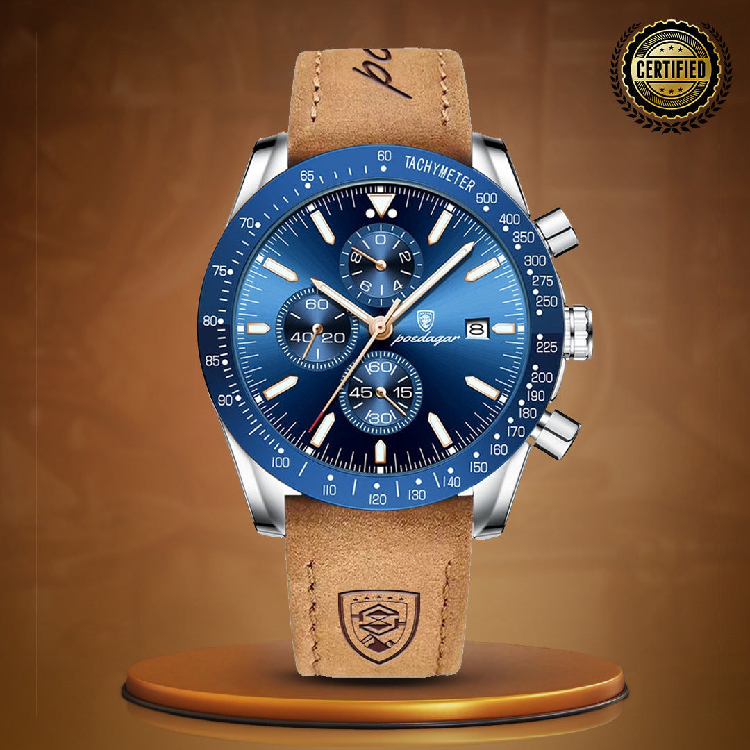Premium Sleek Chronograph Wrist Watch