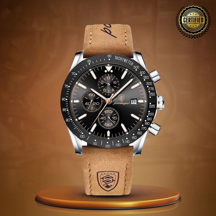Premium Sleek Chronograph Wrist Watch