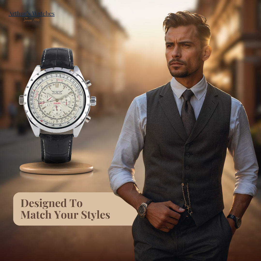 Military Rotating Bezel Wrist Watch