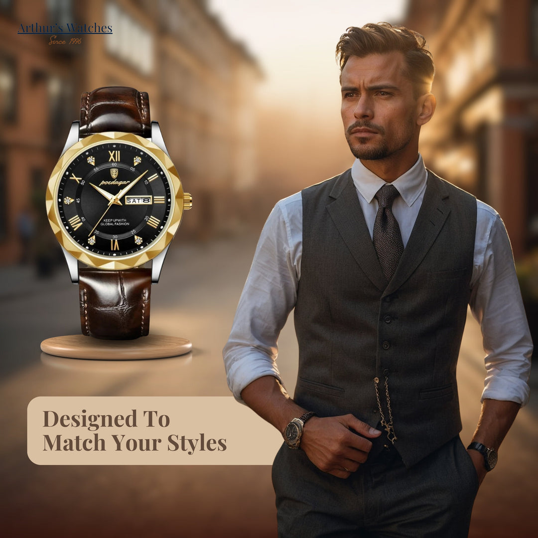 Classic Charm Luxury Wrist Watch