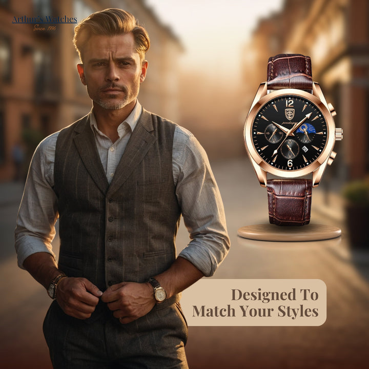 Casual Slim Sleek Design Wrist Watch