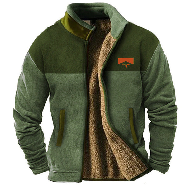 Savrani™ | Men's casual fleece jacket