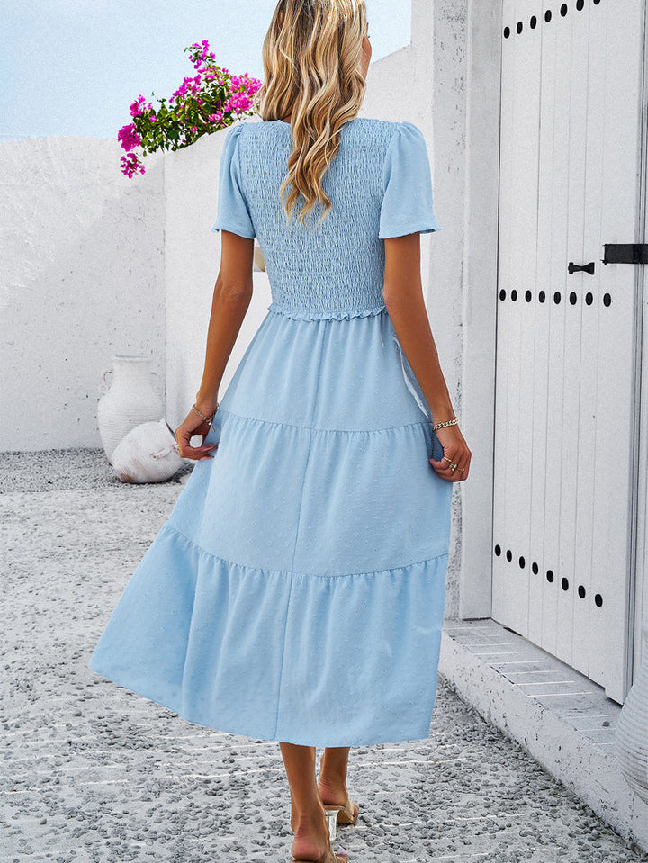 Lola | Flattering Polka Dot Dress