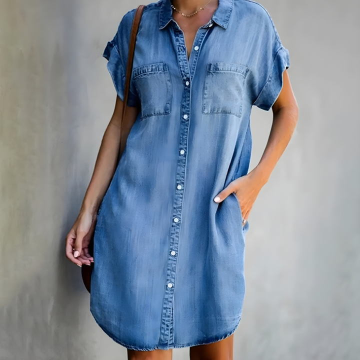 Tessa | Classic Tummy Covering Dress