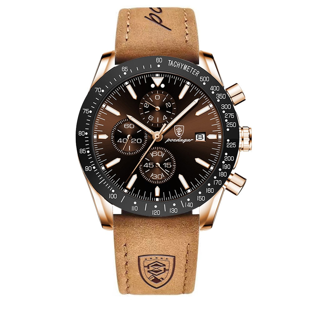 Premium Sleek Chronograph Wrist Watch