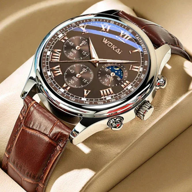 Aesthetic Bold Military Inspired Wrist Watch
