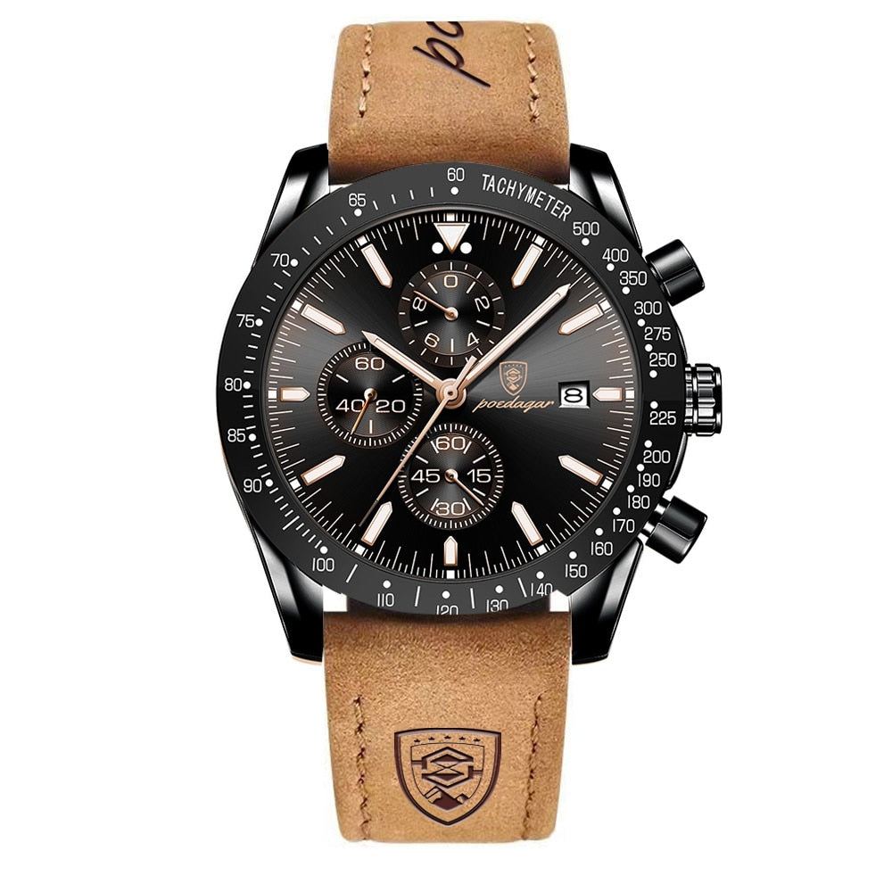Premium Sleek Chronograph Wrist Watch
