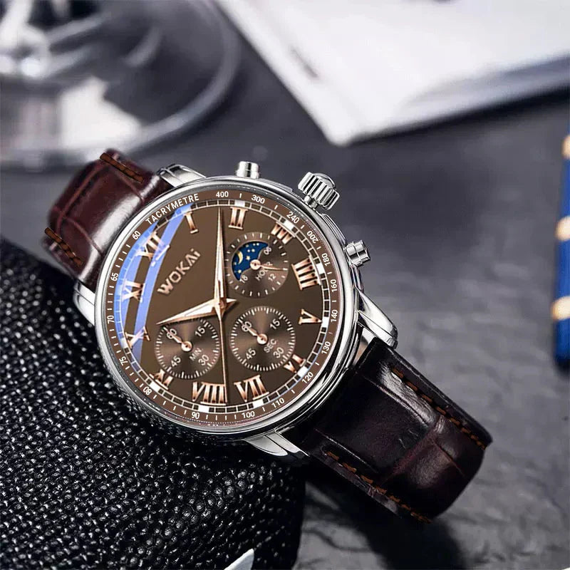 Aesthetic Bold Military Inspired Wrist Watch