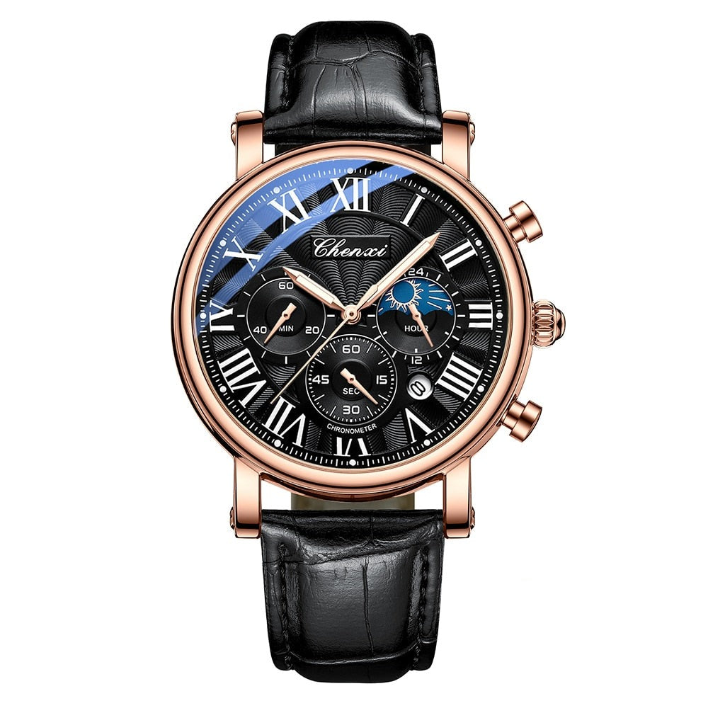 Slim Luxury Multifunctional Wrist Watch