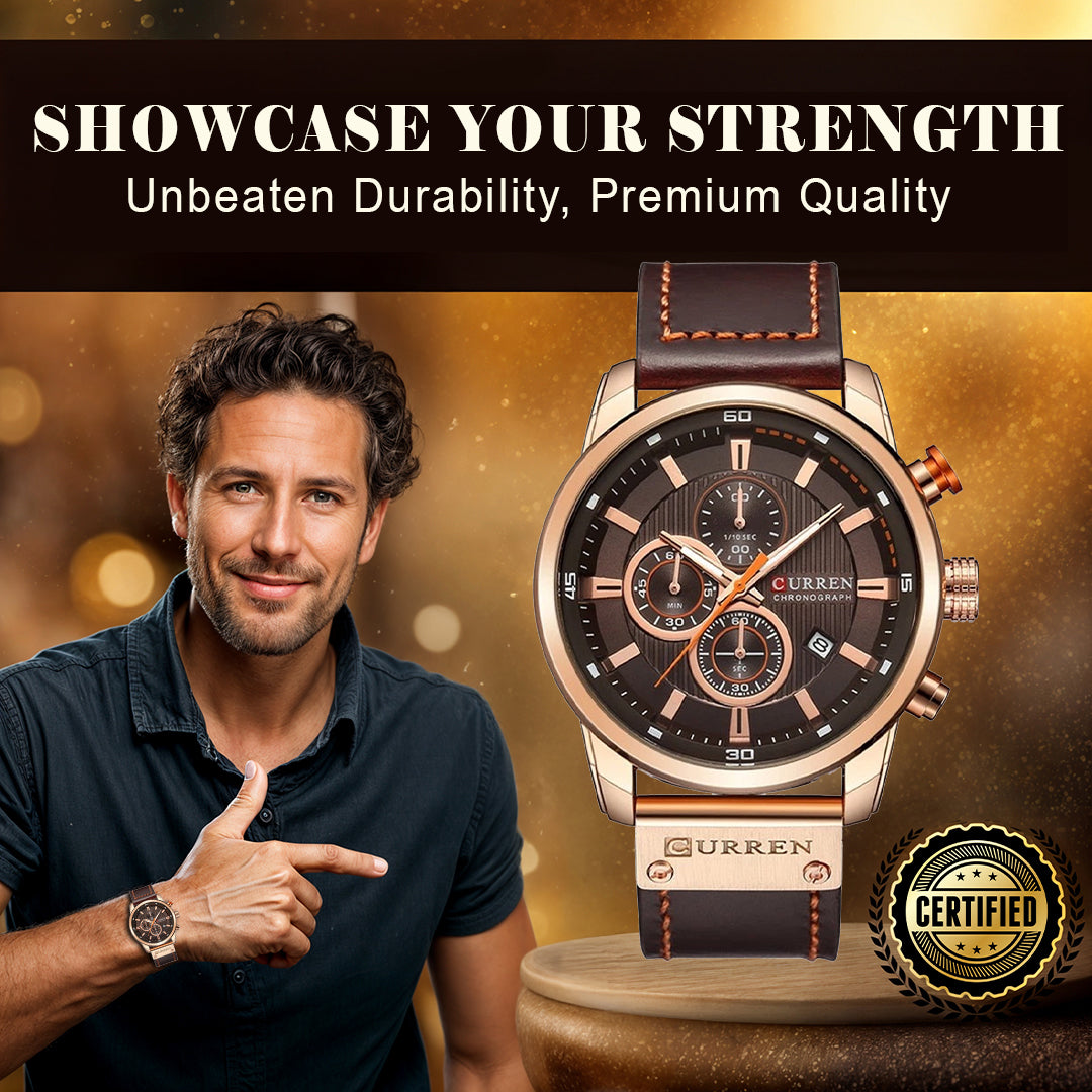 Elegant Quartz Wrist Watch