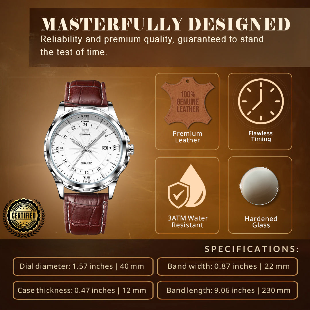 Essential Chronograph Automatic Wrist Watch