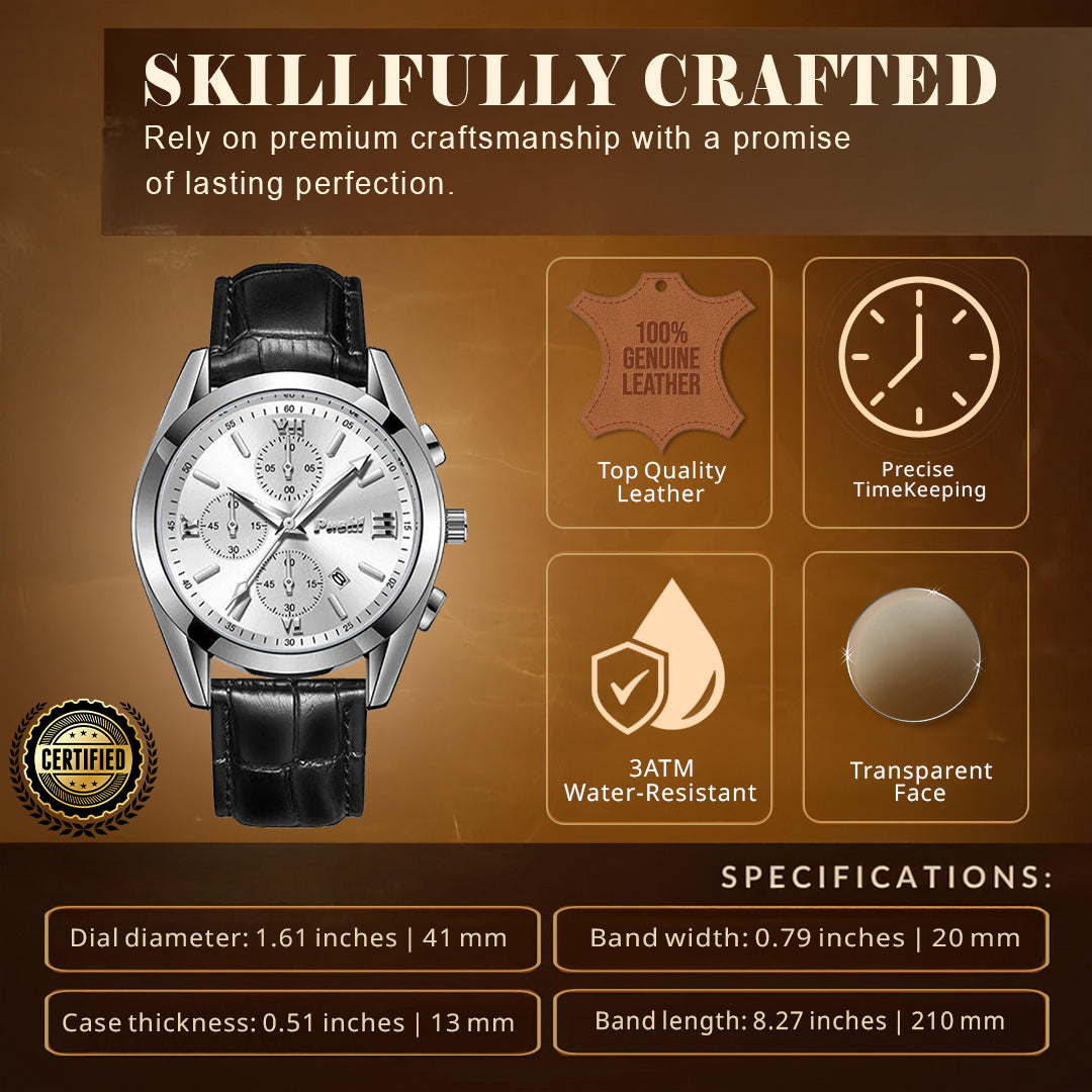 Classic Versatile Business Wrist Watch