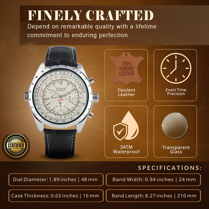 Military Rotating Bezel Wrist Watch