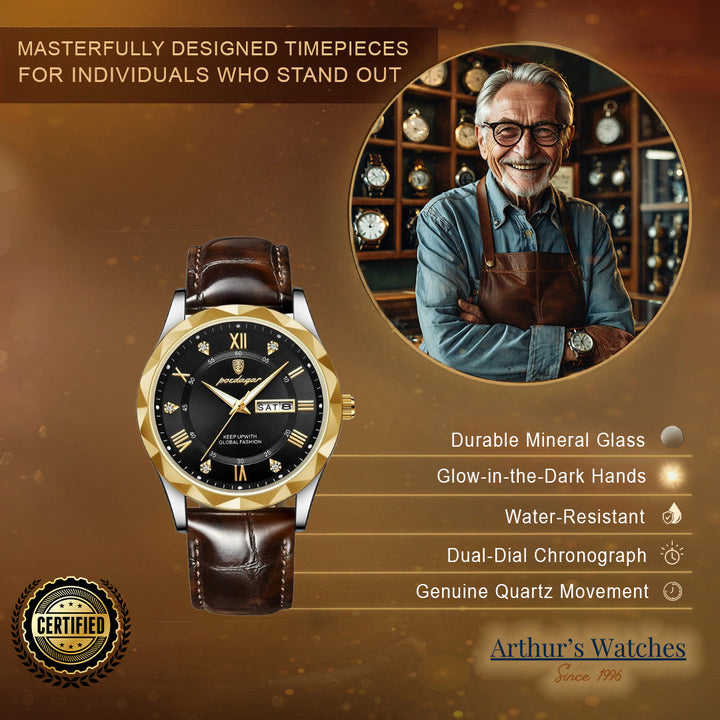 Classic Charm Luxury Wrist Watch