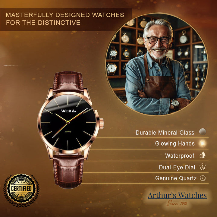 Timeless Simplicity Quartz Wrist Watch