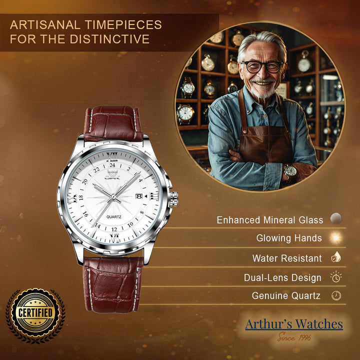 Essential Chronograph Automatic Wrist Watch