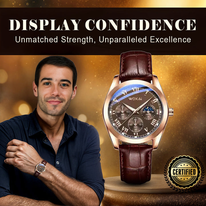 Aesthetic Bold Military Inspired Wrist Watch