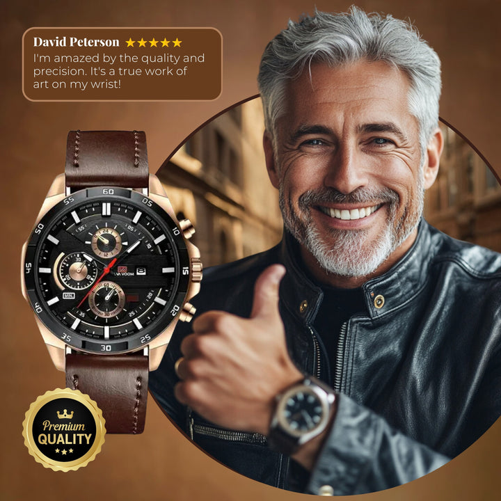 Scratch Resistant Waterproof Wrist Watch