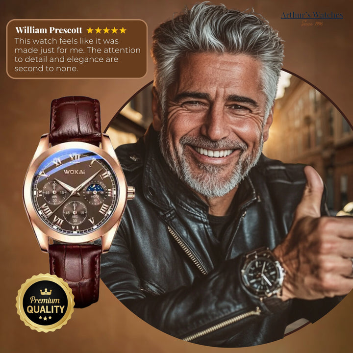 Aesthetic Bold Military Inspired Wrist Watch