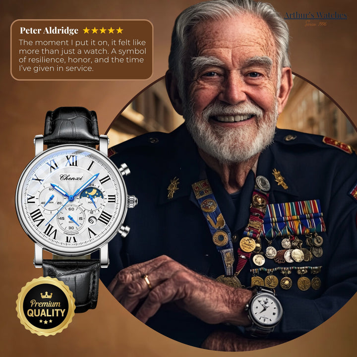 Slim Luxury Multifunctional Wrist Watch