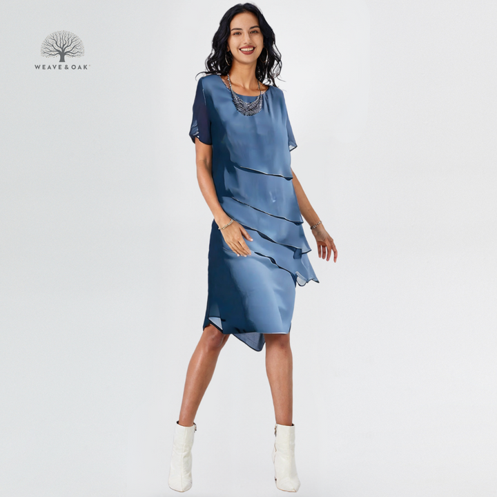 Isabella | Elegant Tummy Flattering Dress